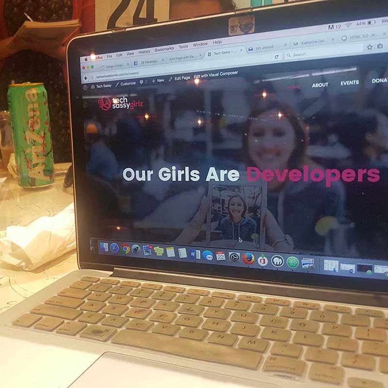 Tech Sassy Girls Ad 2 Orlando - I volunteered
