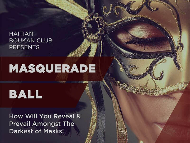 Masquerade Ball flyer design